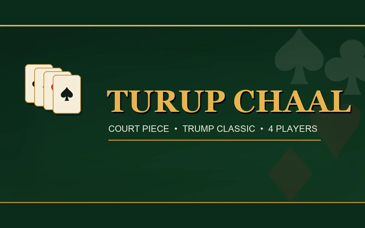 Turup Chaal, a Court Piece trick-taking card game for Android